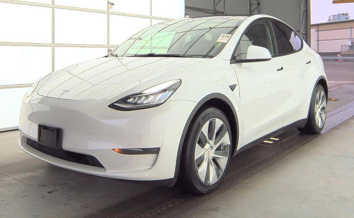 TESLA MODEL Y 2020 5YJYGDEE9LF052727 image